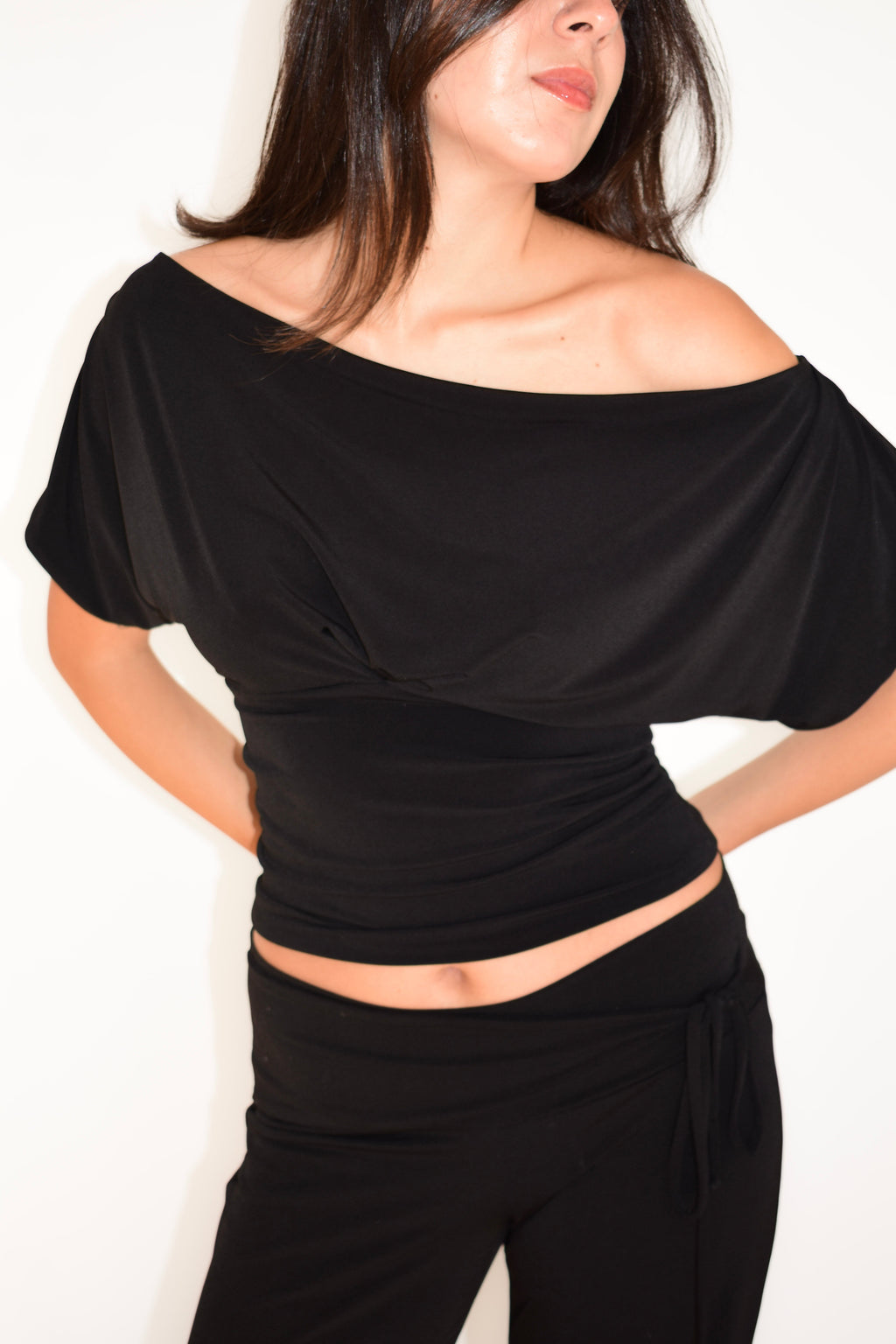 MALENA TOP BLACK