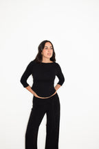 MILA TOP BLACK