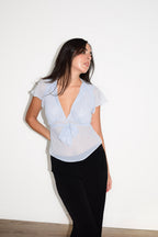 AMARA TOP LIGHTBLUE