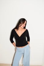 ALISA TOP BLACK