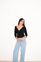 ALISA TOP BLACK