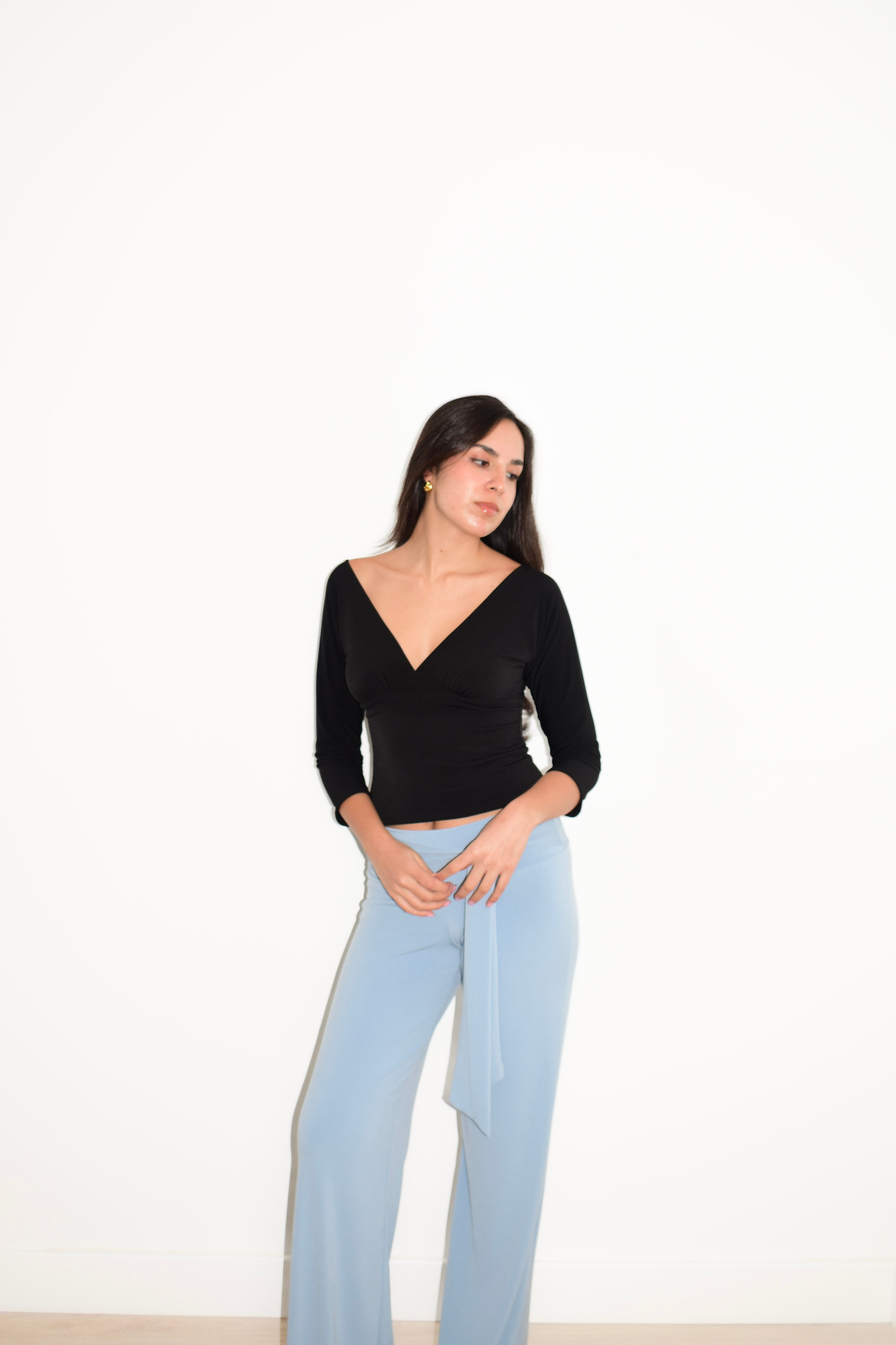 ALISA TOP BLACK