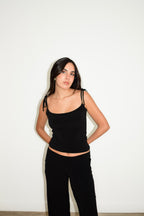 AMELIA TOP BLACK