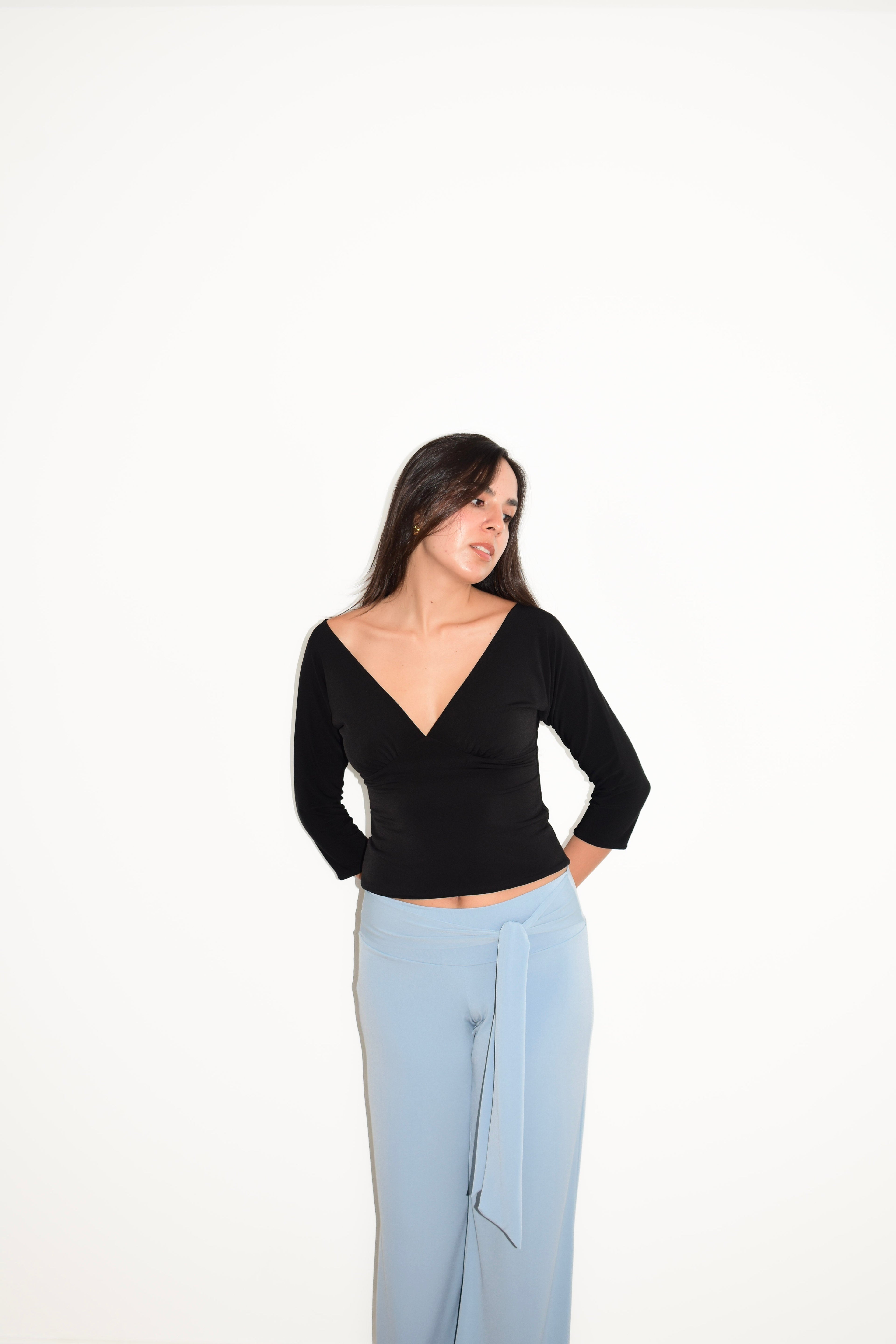 ALISA TOP BLACK
