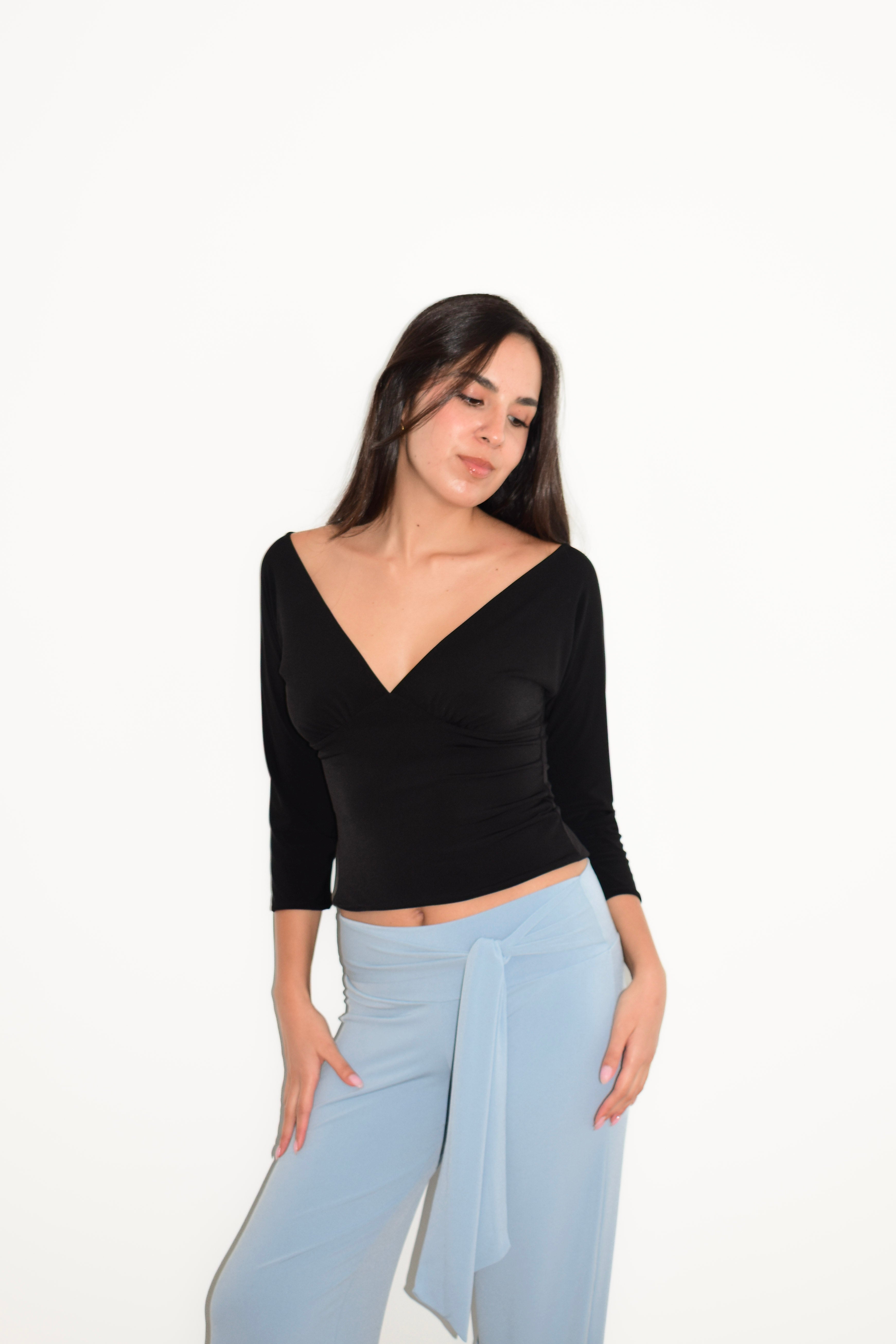 ALISA TOP BLACK