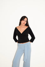 ALISA TOP BLACK