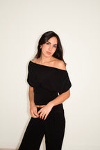 MALENA TOP BLACK