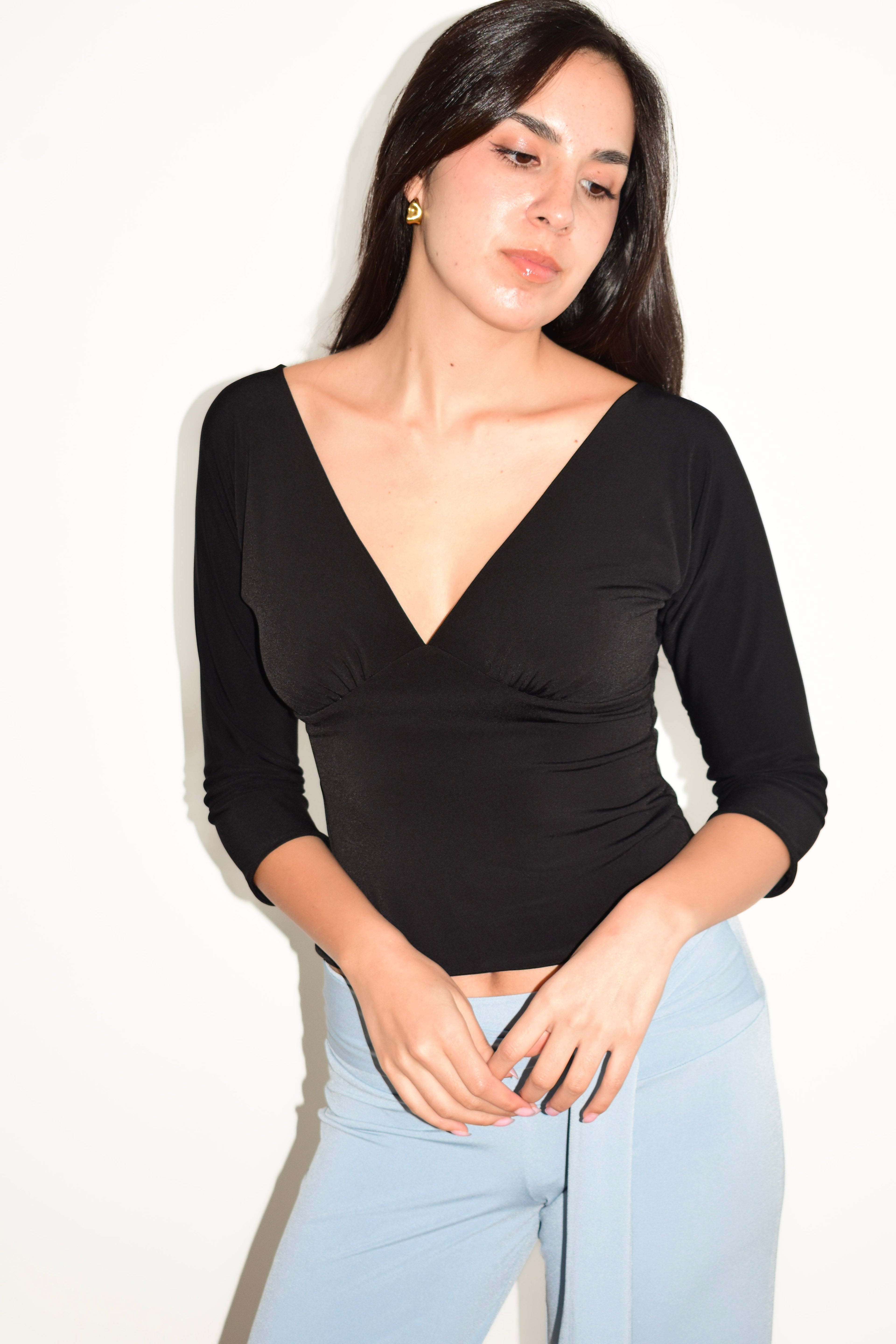 ALISA TOP BLACK