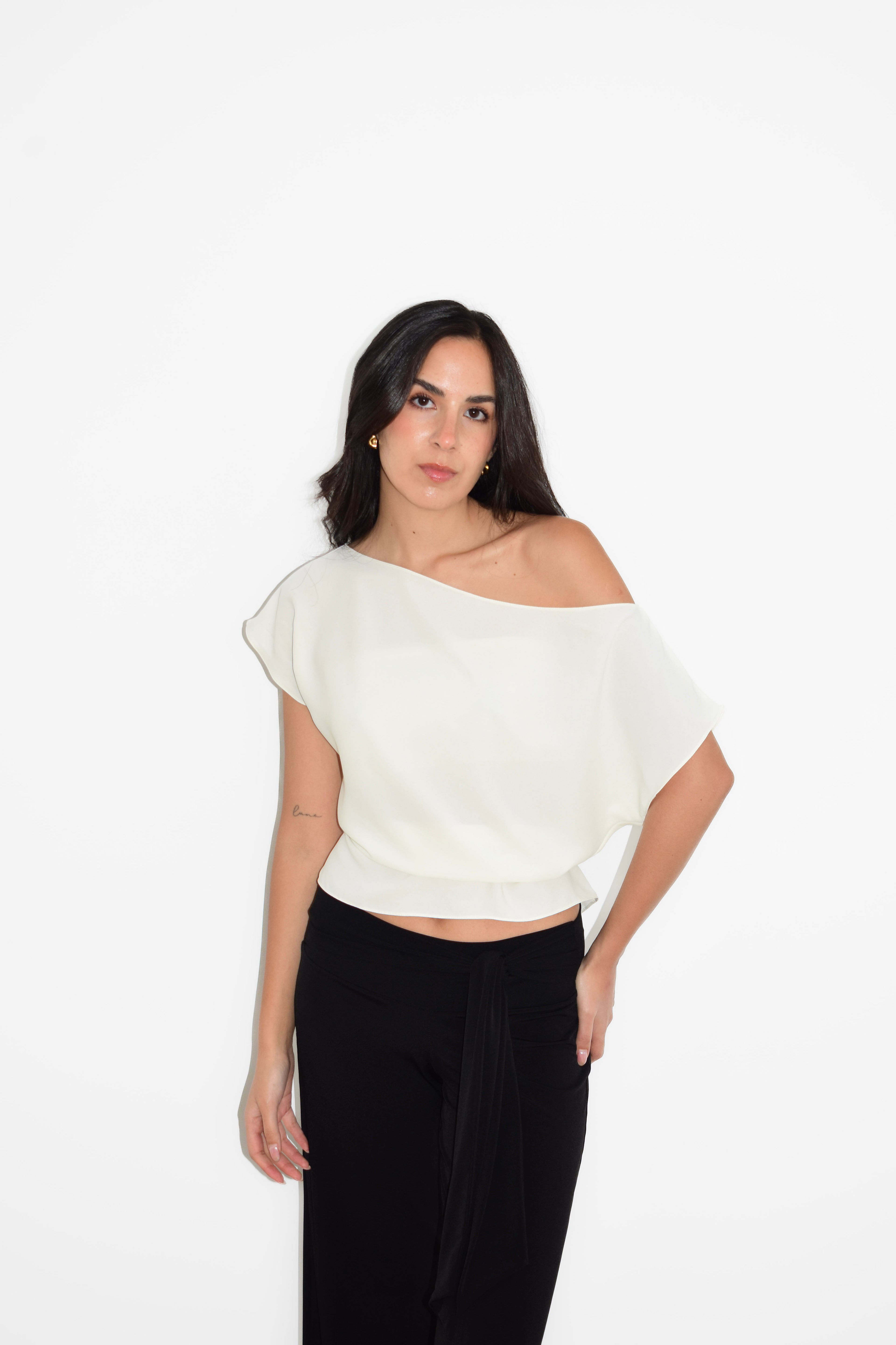 LENA TOP IVORY