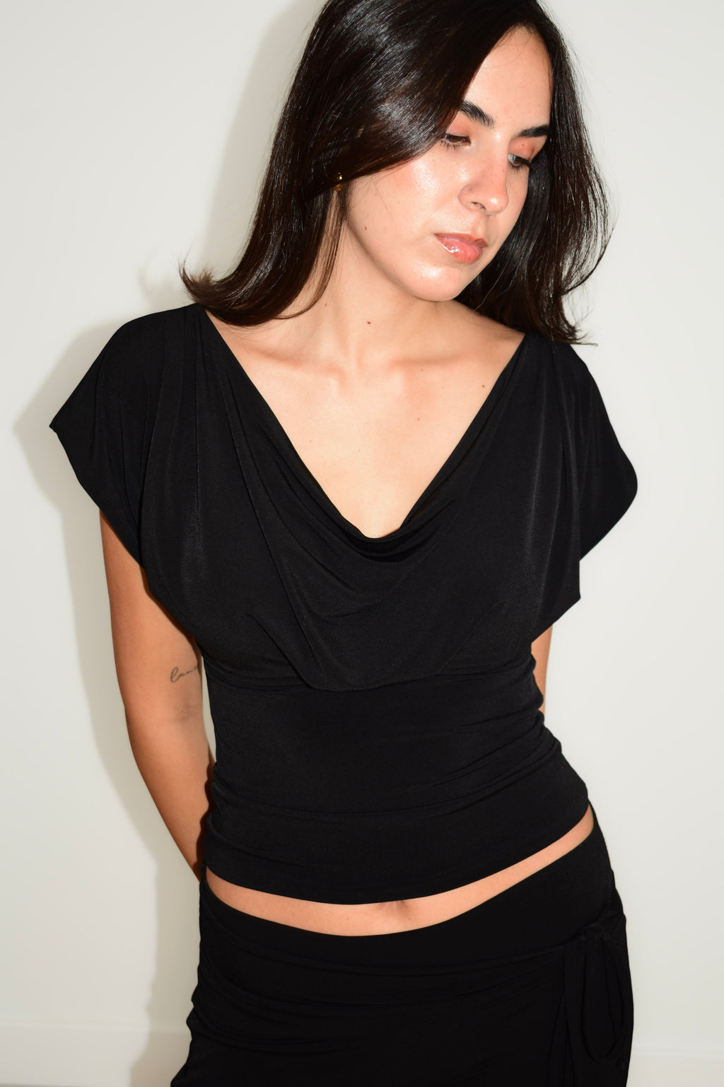 MALENA TOP BLACK