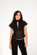 AMARA TOP BLACK