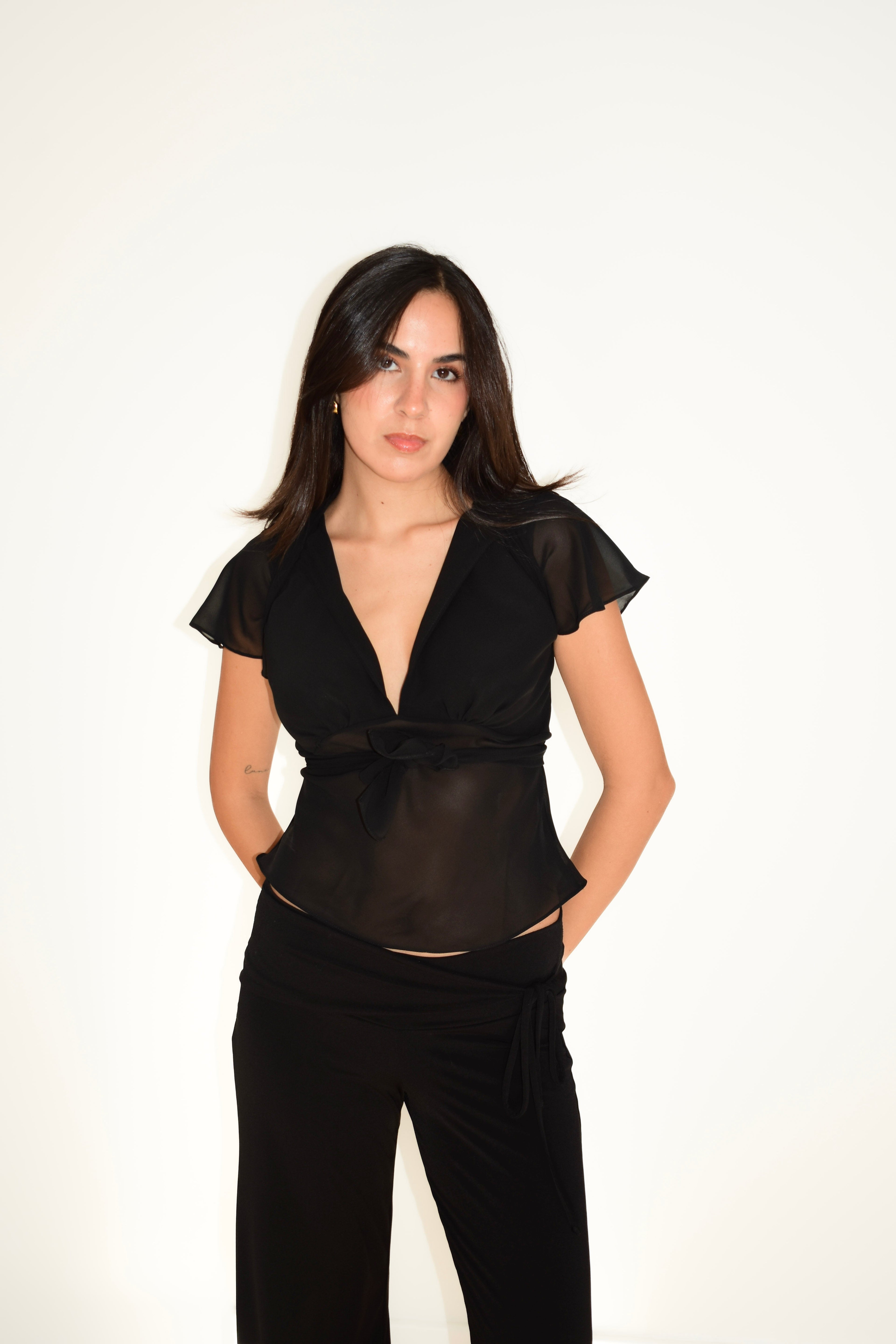 AMARA TOP BLACK