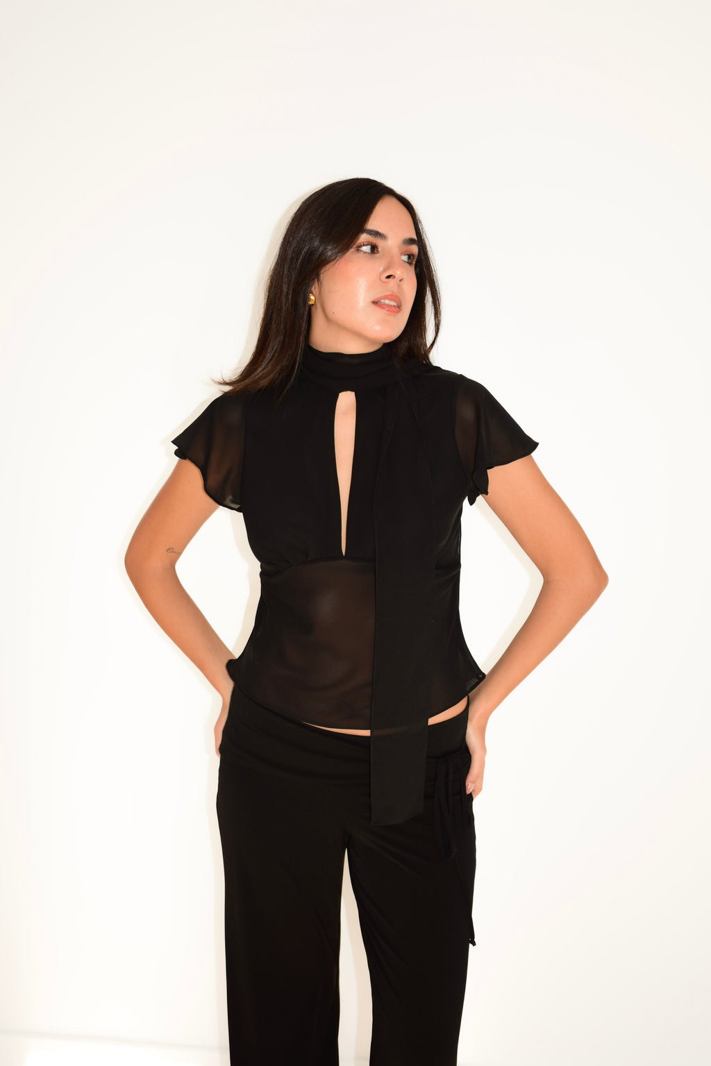 AMARA TOP BLACK