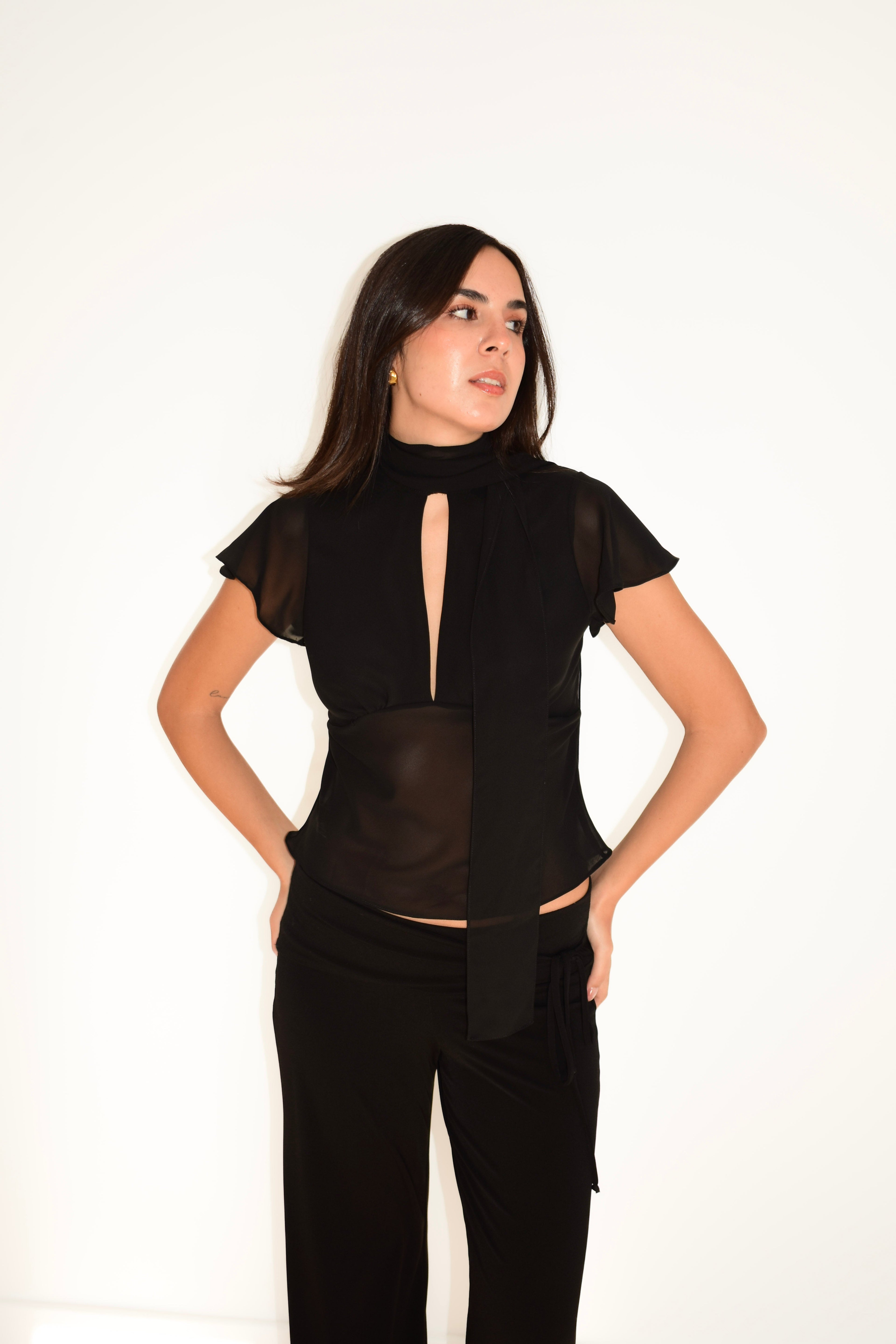 AMARA TOP BLACK