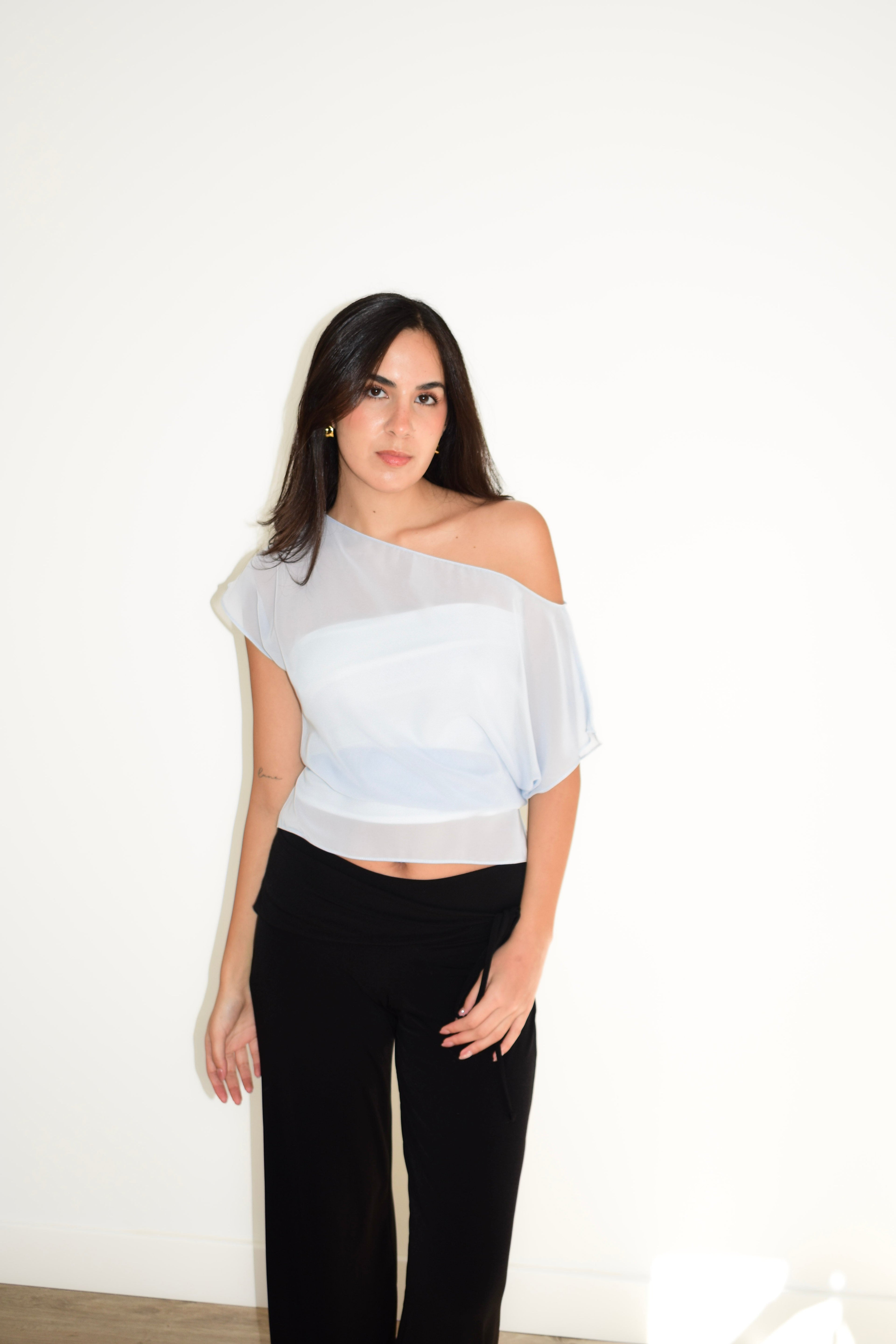LENA TOP LIGHTBLUE