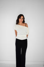 LENA TOP IVORY