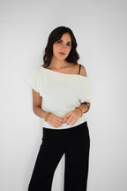 LENA TOP IVORY