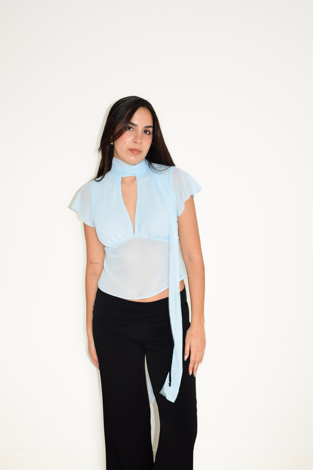 AMARA TOP LIGHTBLUE