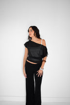 LENA TOP BLACK