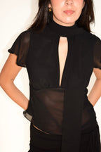 AMARA TOP BLACK