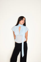 AMARA TOP LIGHTBLUE