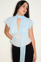 AMARA TOP LIGHTBLUE