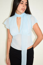 AMARA TOP LIGHTBLUE