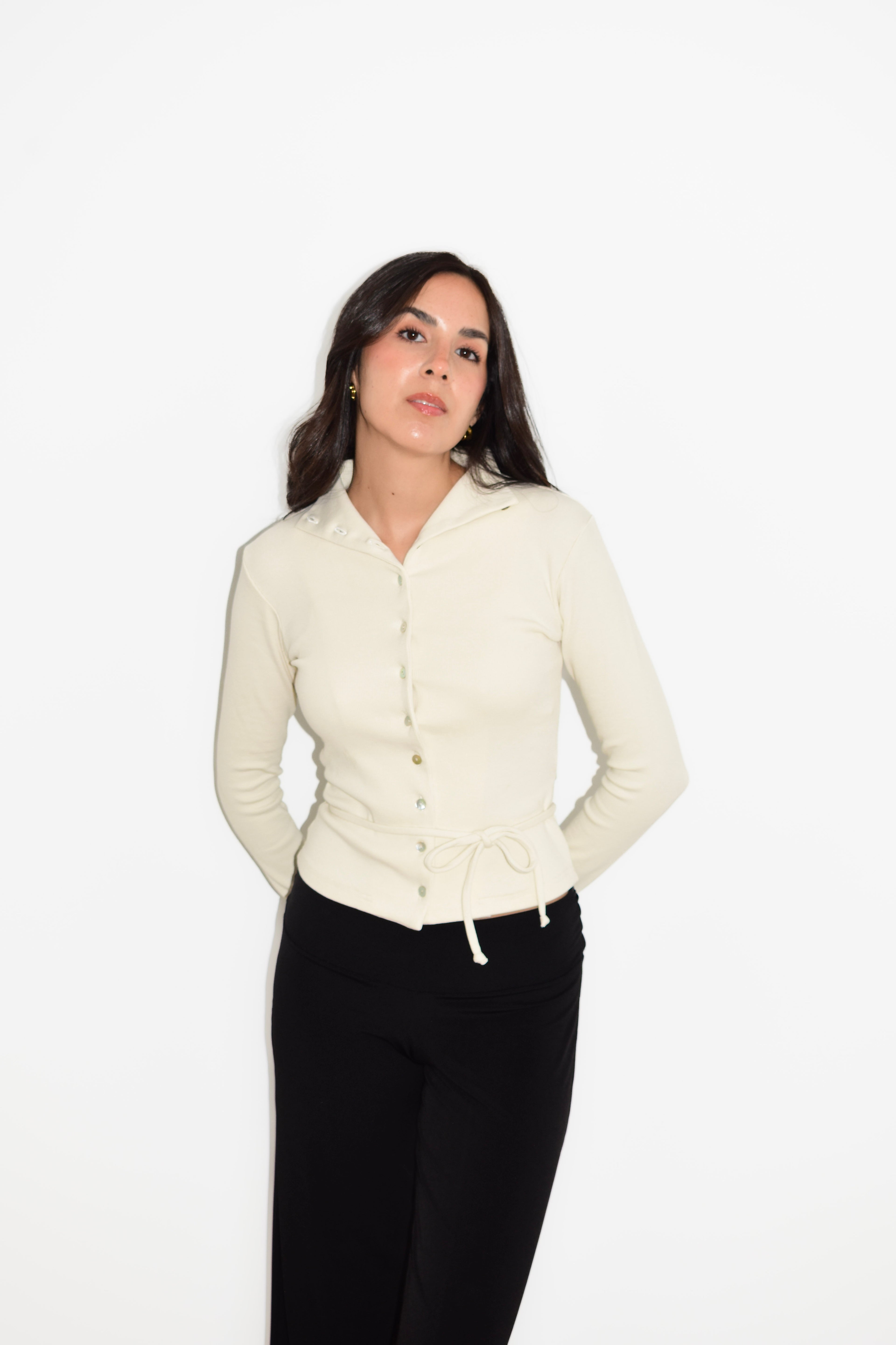 FREYA TOP IVORY
