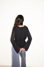ELSA TOP BLACK