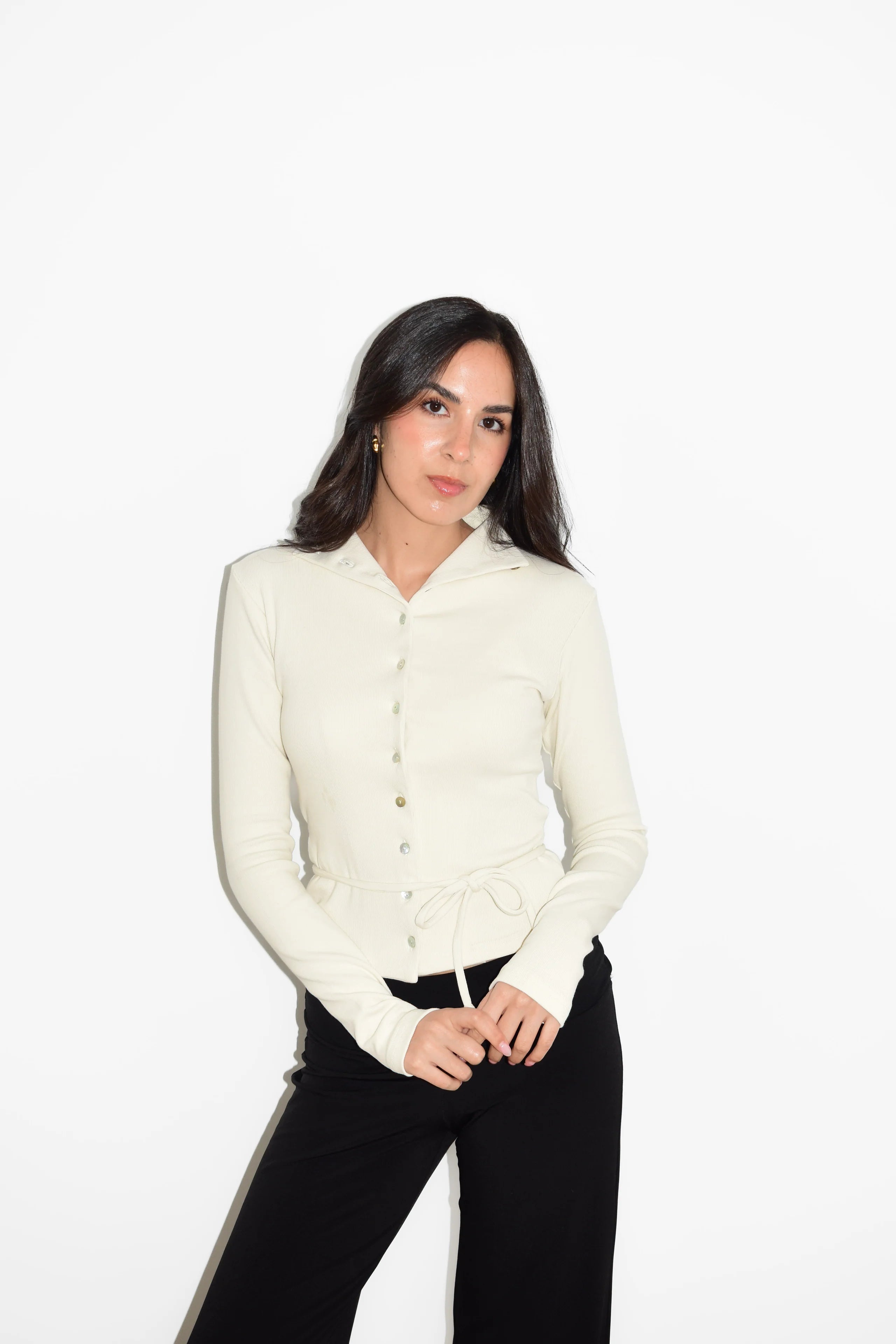 FREYA TOP IVORY