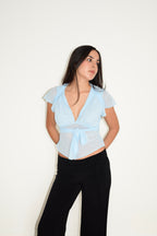 AMARA TOP LIGHTBLUE
