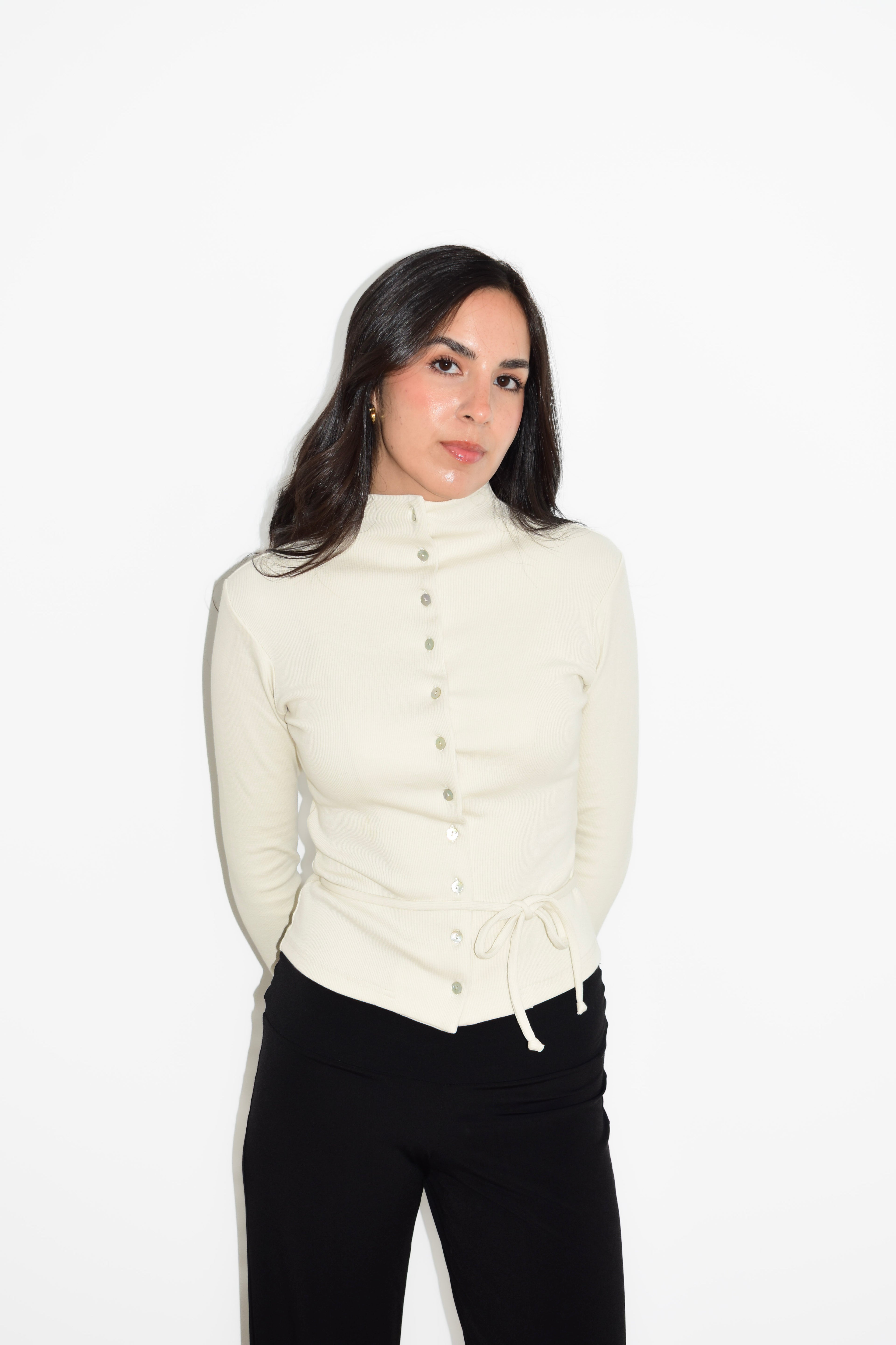 FREYA TOP IVORY