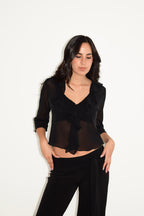 LILY TOP BLACK