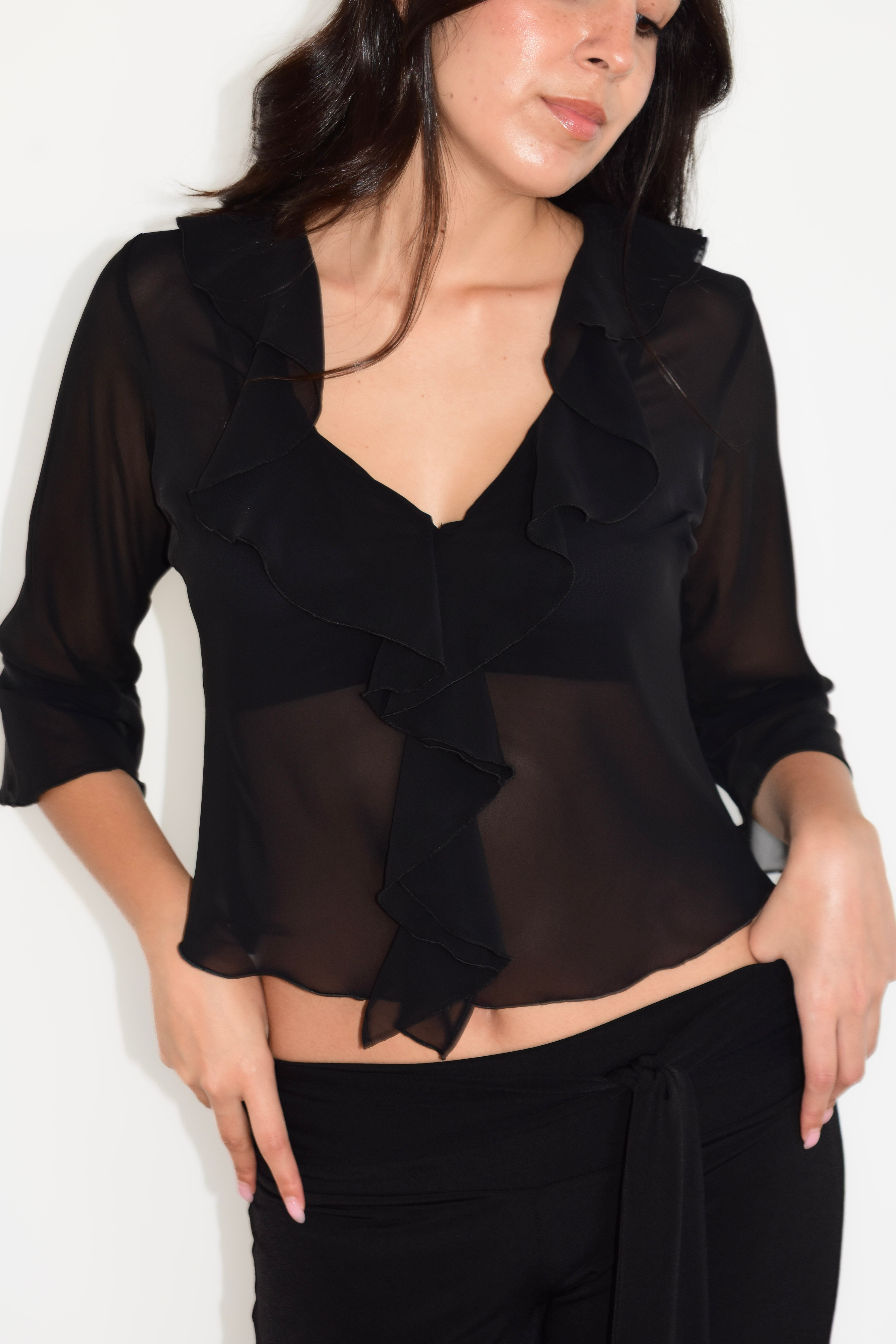 LILY TOP BLACK – Mode x Auroras