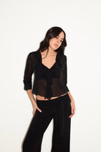 LILY TOP BLACK
