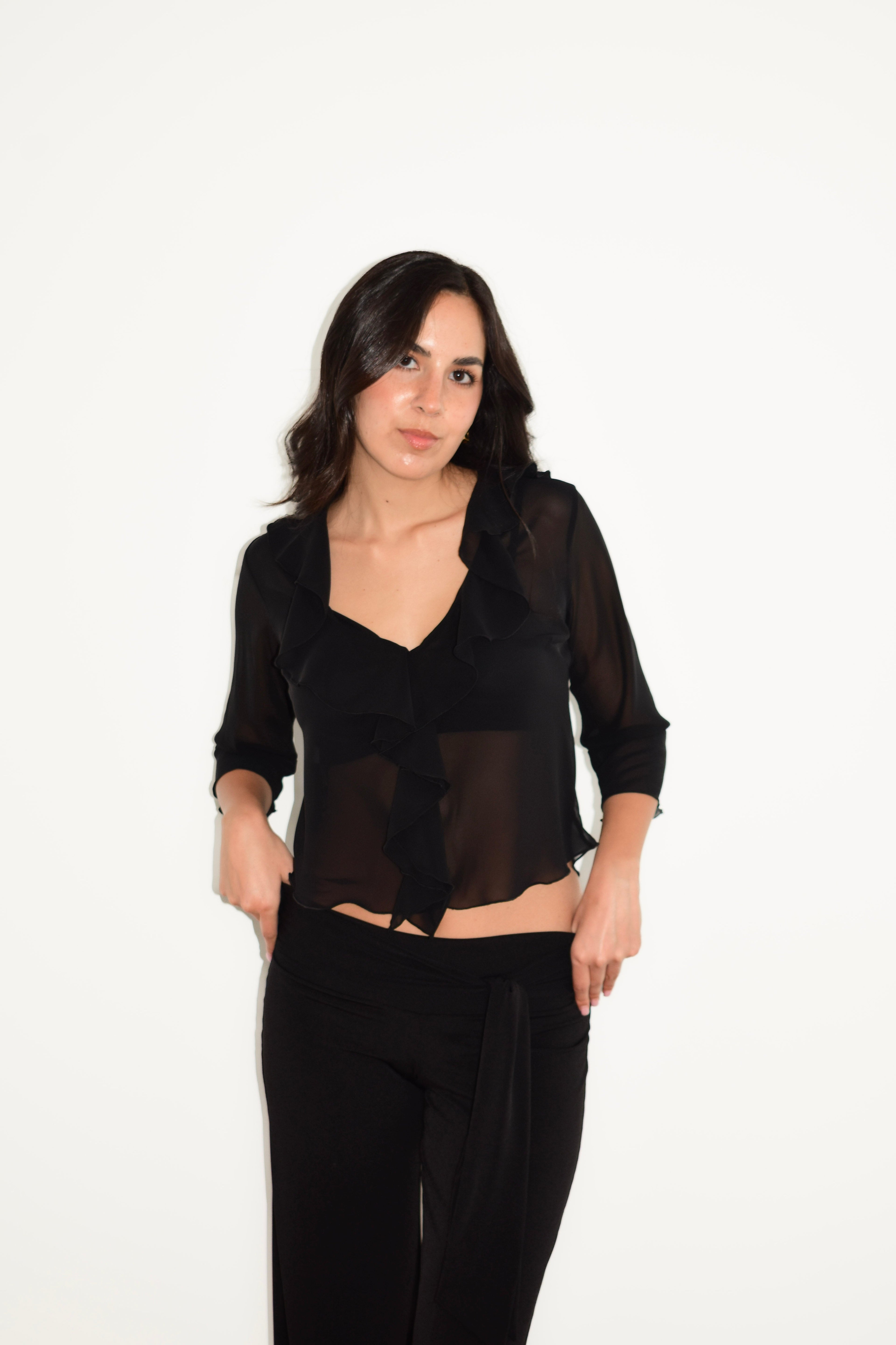 LILY TOP BLACK