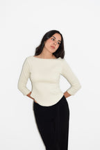 MILA TOP IVORY