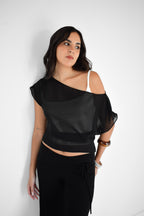 LENA TOP BLACK