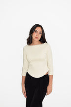 MILA TOP IVORY