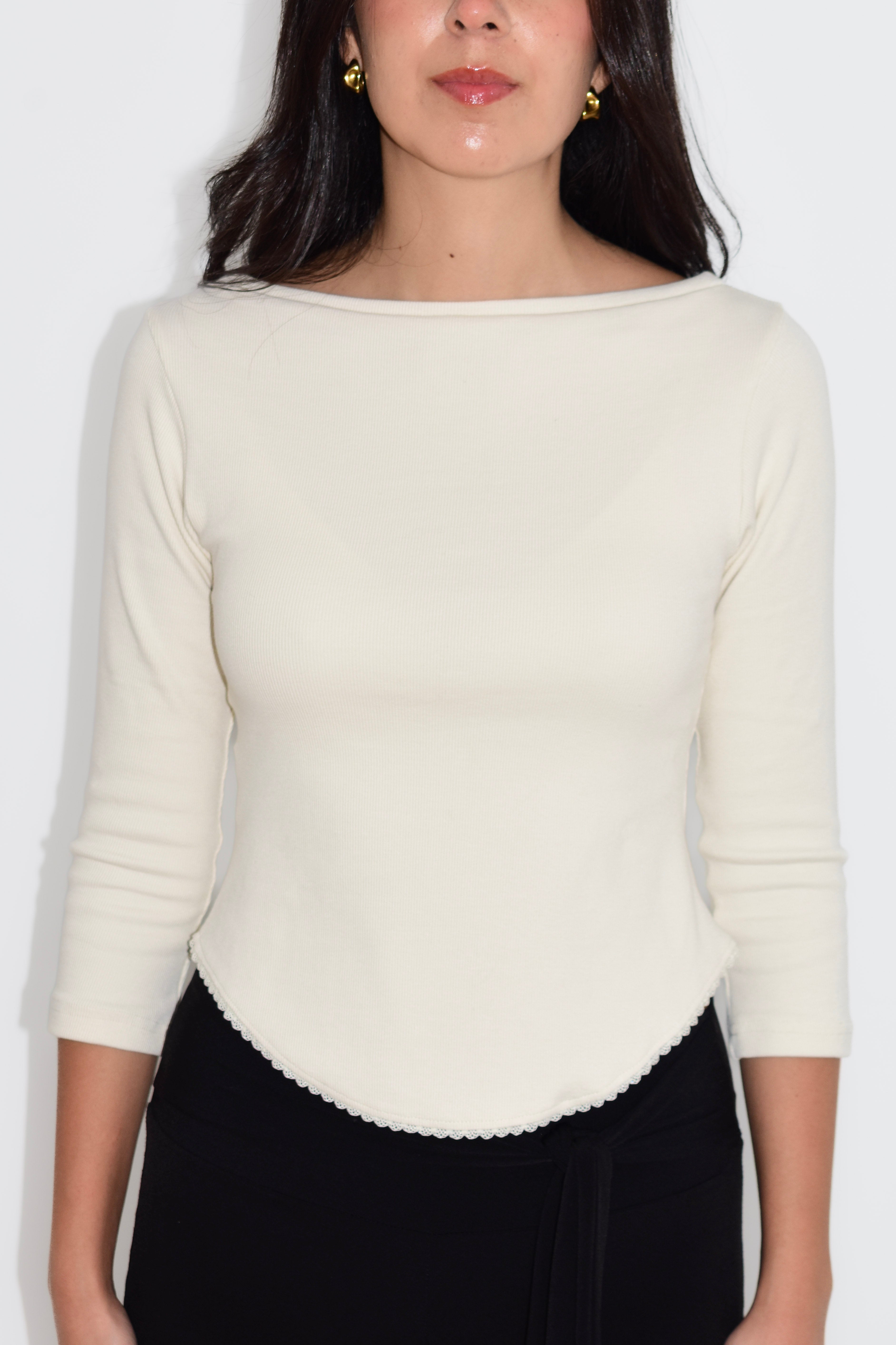 MILA TOP IVORY