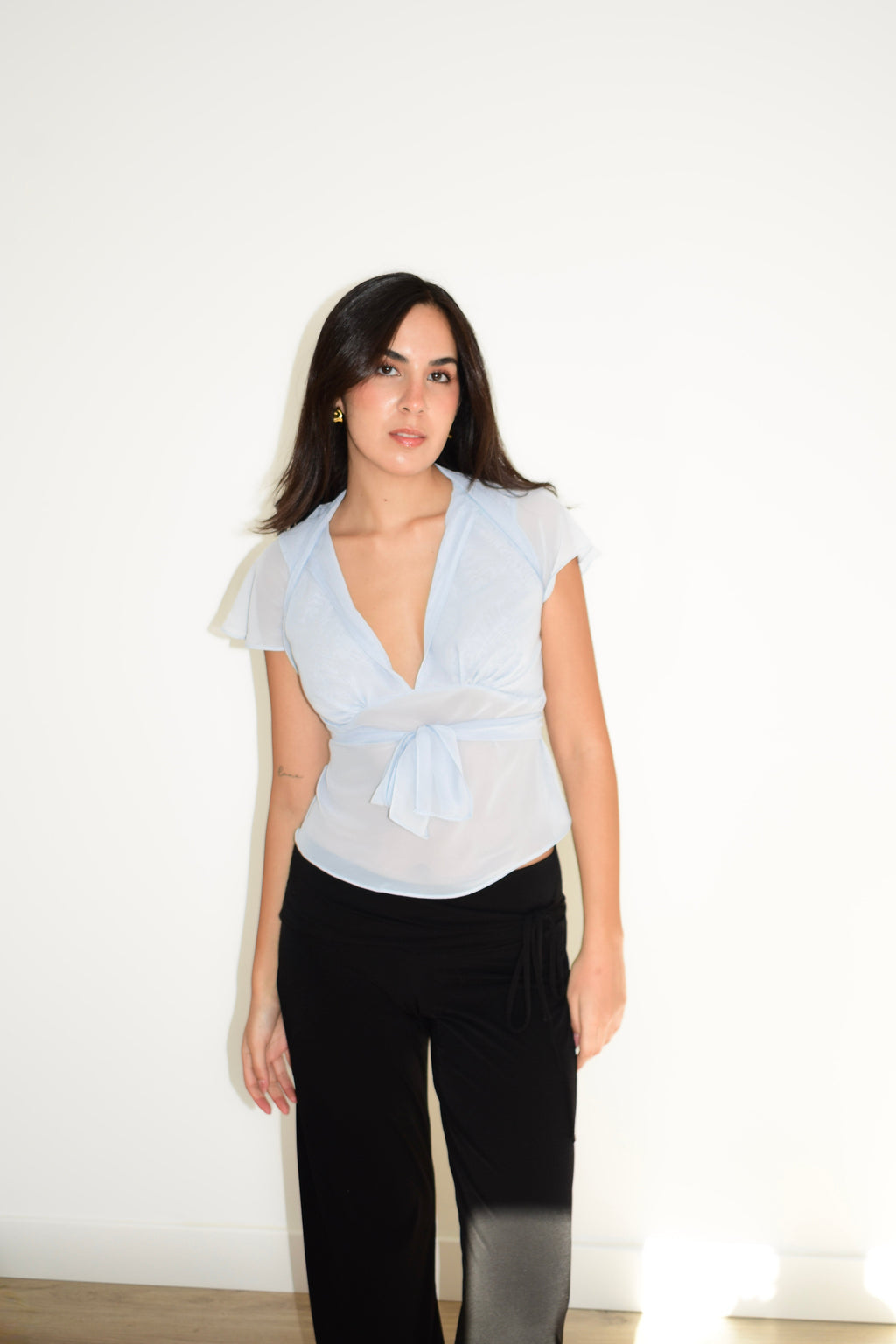 AMARA TOP LIGHTBLUE