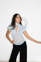 AMARA TOP LIGHTBLUE