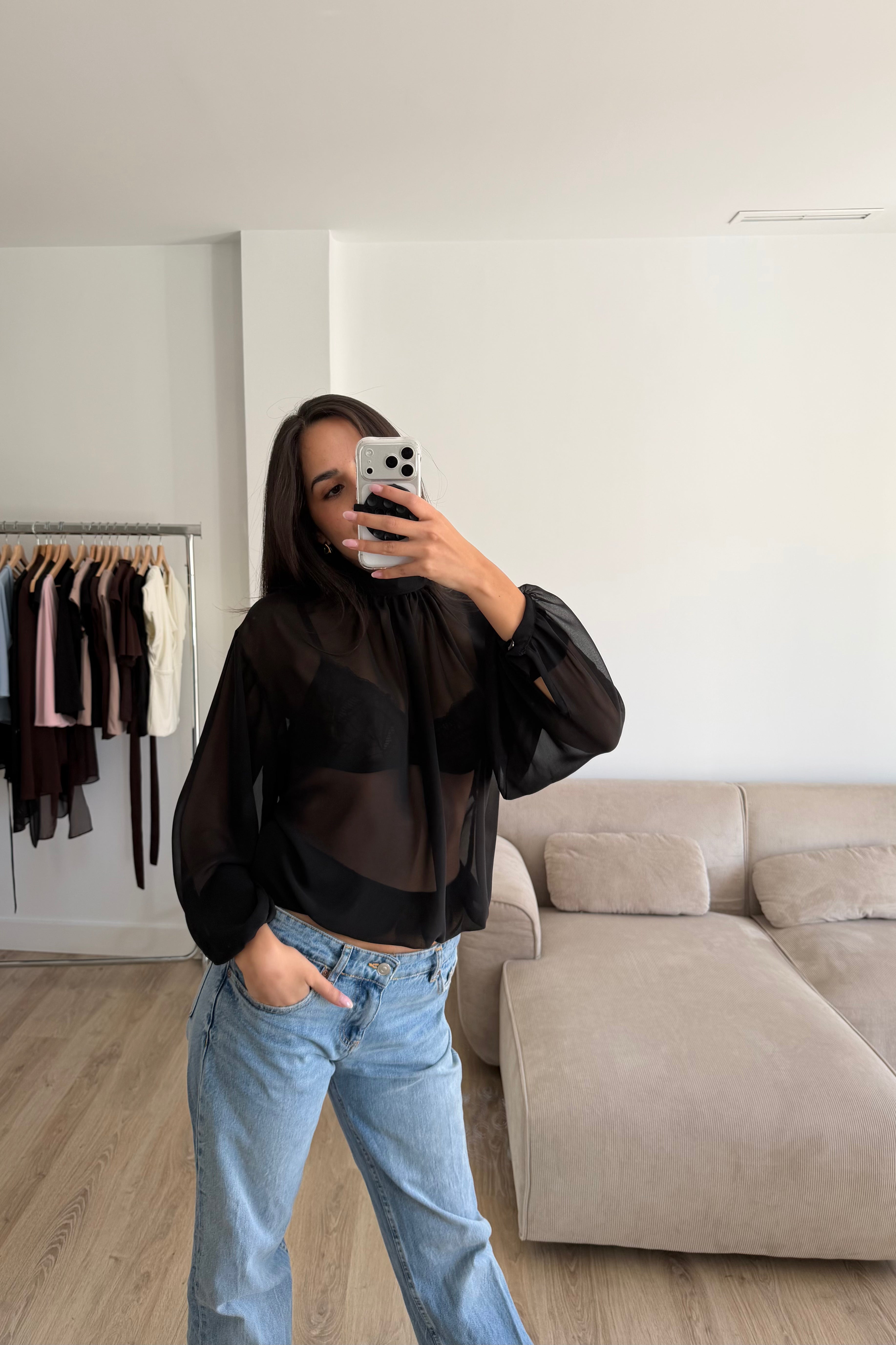 VICTORIA TOP BLACK