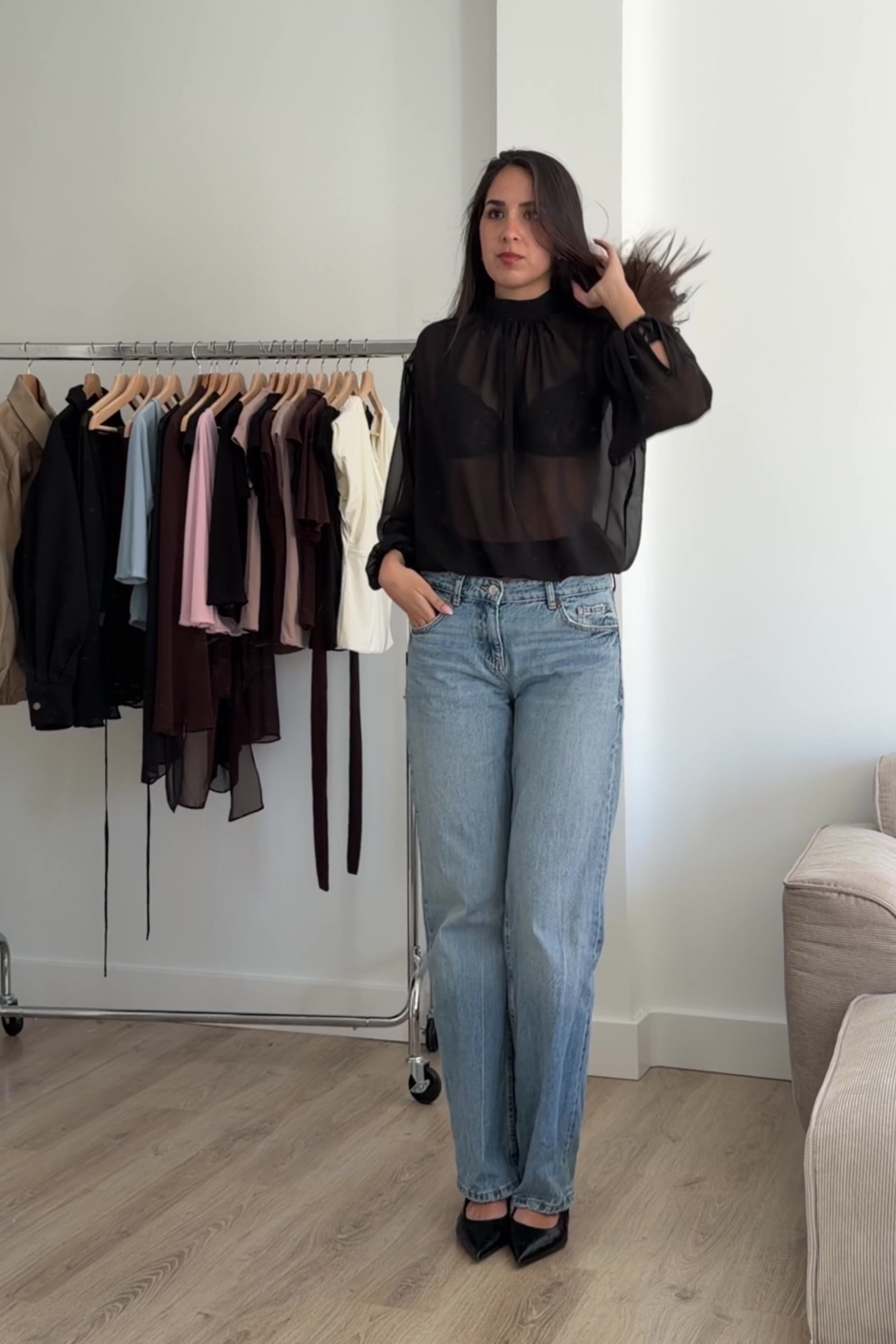 VICTORIA TOP BLACK